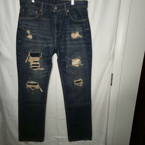 Levis 511Slim Fit Distressed jeans Brooklawn wash 33x30 0466